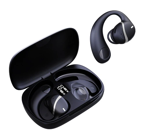 Open Ear Wireless Headphones Bone Conduction Style