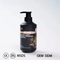 500ml Organic Herbal Pet Shampoo Plant-Based Formula for Sensitive Skin Dogs & Cats